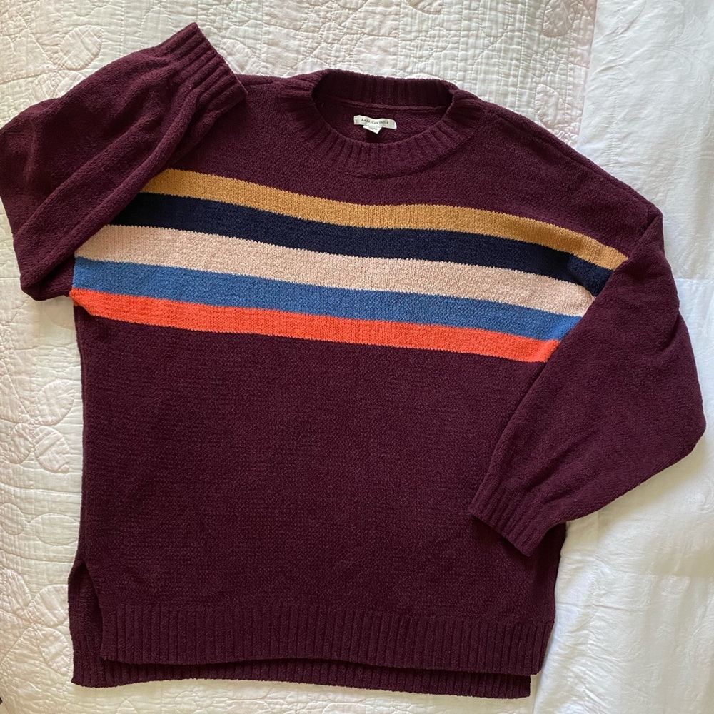 American Eagle Oversized Chenille Sweater